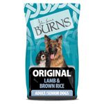 Burns Pet Nutrition Complete Dry Hypoallergenic Dog Food For Adult & Senior Dogs – Original Lamb & Brown Rice (2kg)