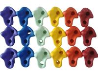 ARAMBHA Climbing Holds (Set of 18 Holds)