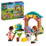 LEGO Friends Autumn’s Baby Cow Shed, Farm Animal Toy Playset for 5 Plus Year Old Girls, Boys & Kids, with 2 Mini-Doll Characters, Calf and Bunny Rabit Figures 42607