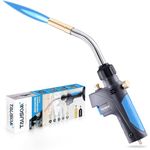 TAUSOM Propane Torch Head, High Intensity Propane Torch Trigger Start, Mapp Gas Torch, Multi-Use Torch, Soldering Brazing Cooking