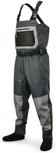 SHOUDE Waders for Men Fishing&Hunting Waders, Neoprene Fishing Waders with Stockingfoot Waterproof, Breathable Waders, Fishing Chest Waders