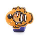 Stands Out, Supplying Outstanding Gifts Wacky Watch Clown Fish Nemo Animal Design Slapwatch Fast Fit Kids Childrens Silicone Watch Band Learn to Tell The Time Unisex Instant Fit Any Size