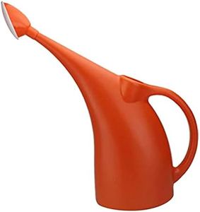 1Pcs Sturdy Eco Friendly Plastic Lightweight Watering Can Eco Friendly -2 sizes to choose from (3L Orange)