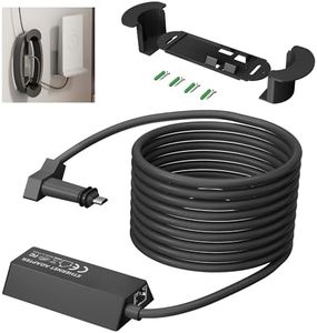 RVMARINEPAT Starlink Gen 2 Ethernet Adapter with Cable Caddy Holder Mounting Kit, Starlink Gen2 to RJ45 Adapter for V2 Actuated External Network