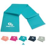 Coresteady Resistance Band For Men & Women - Exercise Band to Build Strength, Flexibility, Muscle & Tone - For Fitness, Stretching, Pilates, Physio & Yoga - With Exercise e-Guide