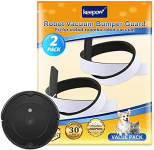 KEEPOW 2 Pack Soft Bumper Protect Robot and Furniture Fit for iRobot 671 675 500 600 700 800 Series (21"X0.8")