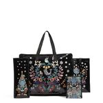 Vera Bradley 4 Piece Market Tote Bag Set, Enchantment, One Size