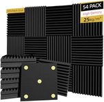 54 Pack Sound Proof Foam Panels |12