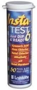 LaMotte Insta-Test 6 Way Pool & Spa Test Strips