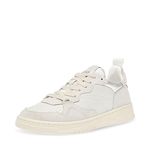 Steve Madden Women's Everlie Sneaker, White Multi, 8.5