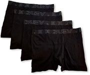 Jockey Men's Underwear ActiveBlend Boxer Brief - 4 Pack (XX-Large, Black)