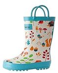 OAKI Kids Rubber Rain Boots with Ea