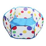 VOANZO Small Animal Playpen Portable Outdoor Exercise Fence Foldable Pet Tent Play Pen for Guinea Pig Hamster Chinchillas and Hedgehogs Rabbits Blue