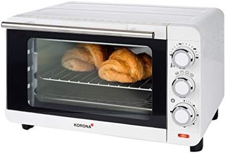 Korona Toastofen 57004-Horno Tostado (14 L), Color Blanco, 1200 W, 14 litros, Metal