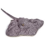 Simulation Stingray Fish Stuffed Animal Toys - 20 inch Deep Sea Bass Leopard Stingray Fish Toy, Cute Skate Fish Toy as Gift for Kids