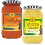 Marmalade Bundle With Robertsons Golden Shredless Marmalade 454g & Silver Shred Marmalade 454g (2 Pack)