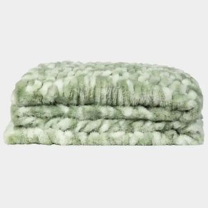 Big Blanket Co Cloud Luxe Jade Sky | 8' x 8' Ultra-Plush Cloud Blanket | Incredibly Soft, Machine Washable | Luxury Oversized Throw