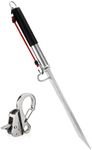 Venussar 39'' Sand Spike Boat Anchor Pole, Slide Anchor Shore Spike with Stainless Steel Boat Anchor Hook, for Shallow Water Shore, Beach, Sandbar