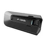 Cardo PACKTALK Edge Motorcycle Bluetooth Communication System Headset Intercom - Single Pack, Black
