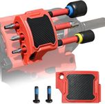 Magnetic Bit Holder for Milwaukee M12 GEN3 Impact Driver, Tool Holder with Two Screws, Red