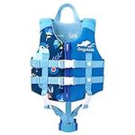 Gogokids Swim Vest Float Jacket - Kids Swimming Training Flotation Buoyancy Swimsuit with Adjustable Safety Straps for 15-35kg Child，Boys Girls Aged 2-9 Years, Perfect for Pool and Swimming lesson