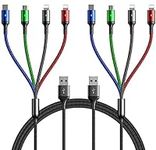 Multi Charging Cable, [10ft 2Pack] 