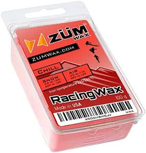 ZUMWax Ski/Snowboard RACING WAX - CHILL Temperature - 100 gram - INCREDIBLY FAST in CHILL Temperatures !!!