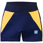 Splash About Kids Jammers, Navy/Yellow, 7-8 Years