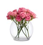 Libbey Footed Bubble Ball, 3.9-Inch Tall by 4.90-Inch in Diameter, Clear, Set of 12