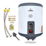 ACTIVA 25Ltr Storage(2Kva)Special Anti Rust Coated Wall Mount Geyser Heat-Max(0.7 Mm Ss Tank)With Digital Display Suitable For High Rise Buildings Comes With 5 Years Warranty