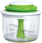 Chef'n VeggiChop Hand-Powered Food Chopper (Arugula), 5.5" x 5.5" x 5"