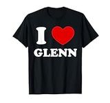 I Love Glenn I Heart Glenn Funny Gl