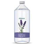 oNature Fabric Refresher Spray – Water Mist for Linen - Made in Canada from Natural Healthy Ingredients - Guaranteed Without Harmful Chemicals (Lavender Aroma – 1L Refill)