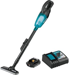 Makita XLC02R1B 18V LXT Lithium-Ion Compact Cordless Vacuum Kit (2.0Ah)