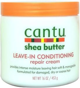 CANTU Shea Butter Leave in Conditioning Repair Cream For Dry Hair 453g,1 Count
