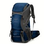 Impulse 60 Litres AT Waterproof Rucksack Trekking Hiking Camping Outdoor Camps Luggage Bags Tour Travel bag for men travel backpack (Teal Grey)