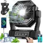 COZII 20000mAh Desk Fan Camping Fan