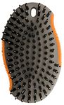 Wahl Canada Palm Pal Dog Grooming Brush, Smoothing Dog Brush, Dog and Puppy Brush, Handheld Dog Brush, Charcoal infused bristles - Model 58458