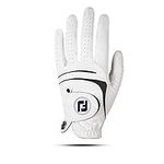 FootJoy WeatherSof Men's Golf Glove, White, S