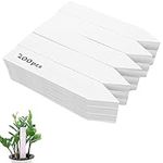 200PCS Plastic Plant Labels Reusable Garden Plant Tags, Plant Labels for Outdoor Plants, Plastic Plant Labels Plant Tags Plant Markers for Garden Seed Potted Herbs Flowers Vegetables