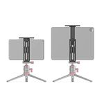 SMALLRIG Metal Holder for iPad, Tablet Tripod Mount Adapter with 2 Cold Shoe, 1/4" Screw Acra Swiss Rail Mount, for iPad for Surface for other 7.9" to 12.9" Pad - 2930