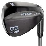 GoSports Tour Pro Golf Wedges – 52 Gap Wedge, 56 Sand Wedge and 60 Lob Wedge in Satin or Black Finish (Right Handed)