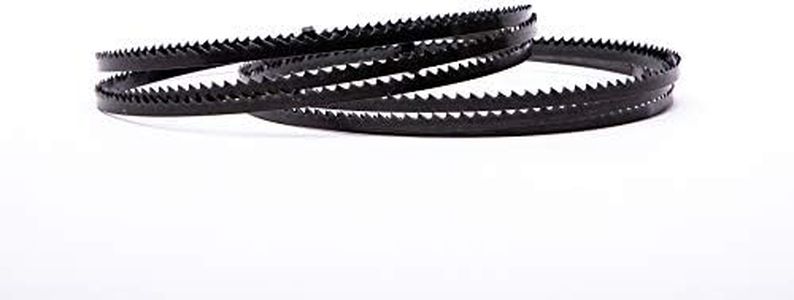 Set di 2 lame per sega a nastro, ad alte prestazioni, 2240 x 6 x 0,65 mm, 6 denti in acciaio per legno, per Elektra Beckum, Metabo, Einhell, Güde, Atika, Westfalia e molto altro ancora.