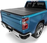 OEDRO FRP Hard Tri-fold Truck Bed Tonneau Cover Compatible with 2019-2025 Chevy Silverado/GMC Sierra 1500 New Body Style, 5.8 Feet Bed w/o Multi-Flex Tailgate