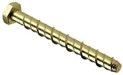 M8 x 150mm 10 Pack Concrete Self Tapping Bolt Anchor Screw, 13mm Hexagonal Head, Fixes to various Masonry eg. Brick, Marble, Stone etc.