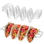 JIBOLAT Taco Holders set of 3,Stain