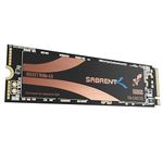 SABRENT M.2 NVMe SSD 500gb 4x4, Solid State 5000 MB/s Read, PCIe 4.0 2280, M2 Hard Drive High Performance Compatible with PCs, NUCs Laptops and Desktops TLC Nand (SB-ROCKET-NVMe4-500)