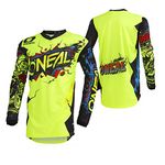 O'Neal 001E-904 Men's Element Villain Jersey (Neon Yellow, Large)