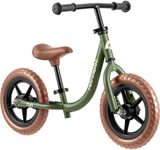 Retrospec Cub 2 Toddler 12" Balance Bike, 18 Months - 3 Years Old, No Pedal Beginner Kids Bicycle for Girls & Boys, Flat-Free Tires, Adjustable Seat, & Durable Frame