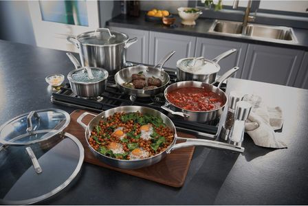 Calphalon Premier 11-Piece Cookware Set – Nonstick Pots and Pans